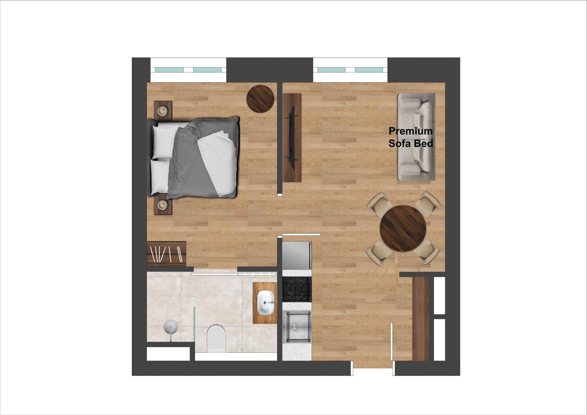 Pure Berlin Apartments - Luxury At Pure Living In City Center Dış mekan fotoğraf